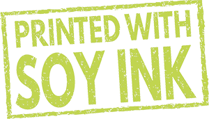 Printed with Soy Ink